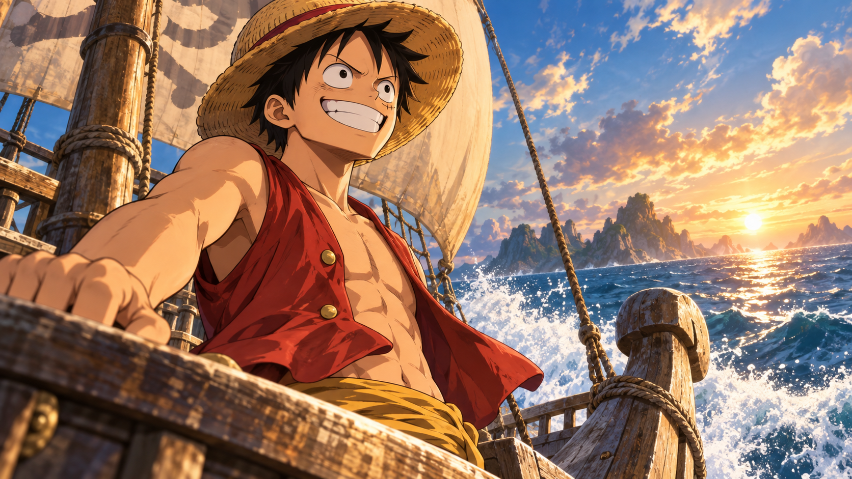 Monkey D. Luffy — One Piece