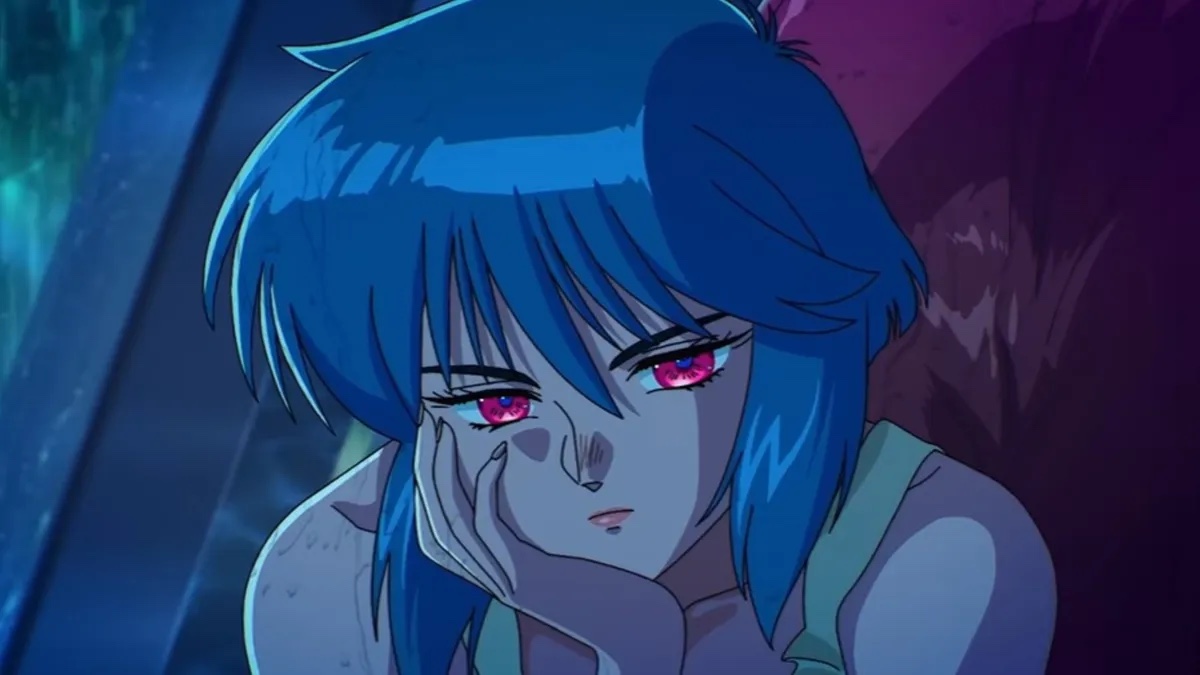 Motoko Kusanagi anime character still
