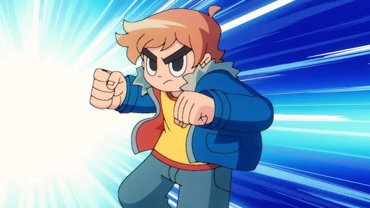 Scott Pilgrim anime character still