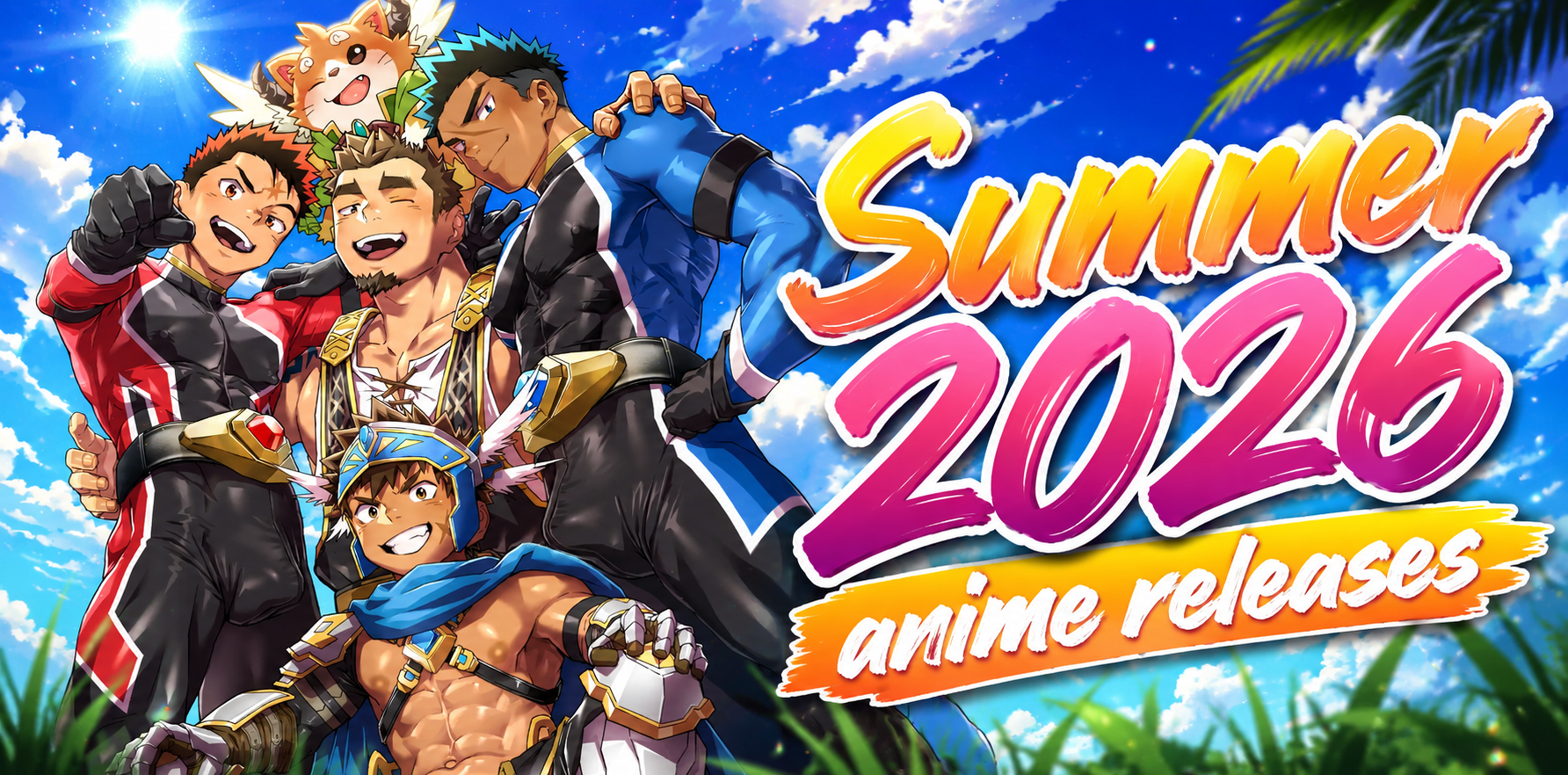 Summer 2026 anime releases cover